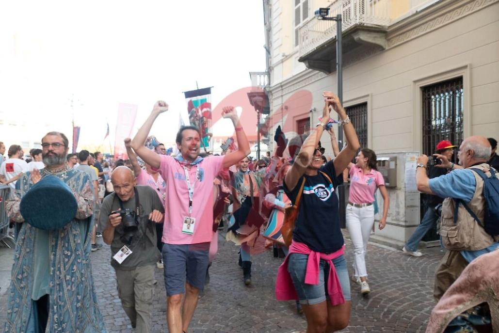 Festeggiamenti Santa Maria Nuova dopo la vittoria del Palio di Asti 202319_risultato
