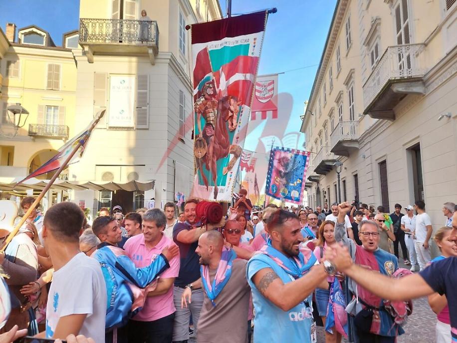 Festeggiamenti Santa Maria Nuova dopo la vittoria del Palio di Asti 202323_risultato