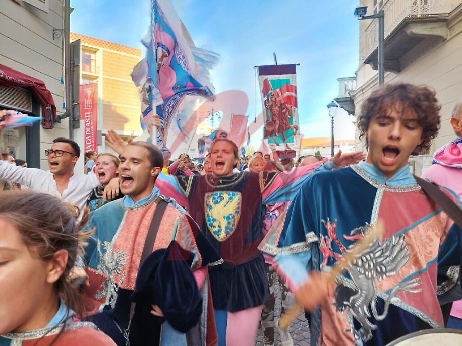 Festeggiamenti Santa Maria Nuova dopo la vittoria del Palio di Asti 202326_risultato