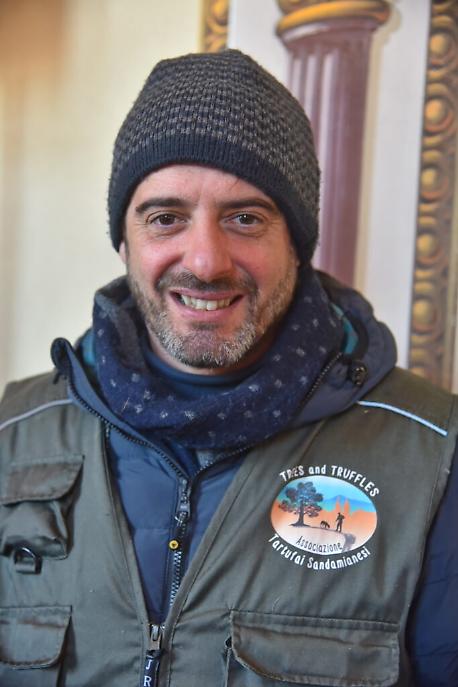 Andrea Bossotto presid assoc tartufai sandam