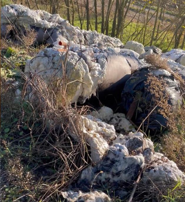 Discarica dietro alla prigione di Asti