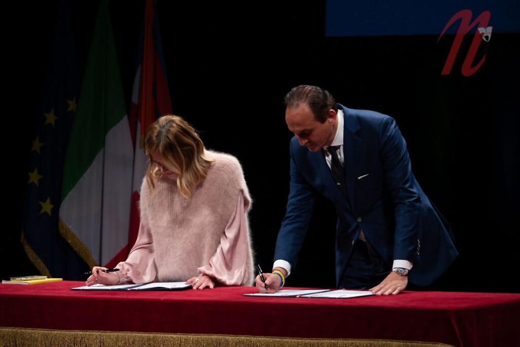 Visita del presidente del Consiglio Meloni ad Asti risultato