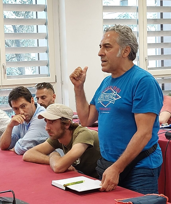 Confronto ambulanti con l'assessore Bovino