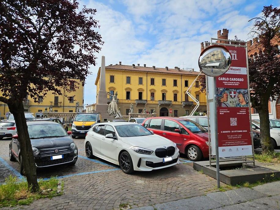 piazza roma senza la bacheca dei morti