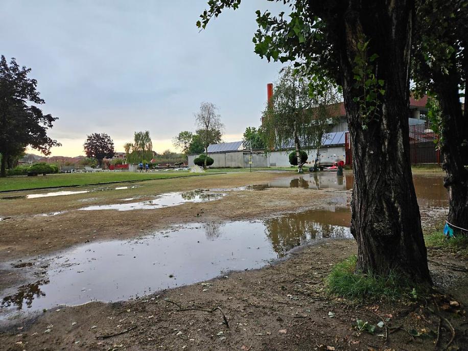 nubifragio del agosto ad Asti