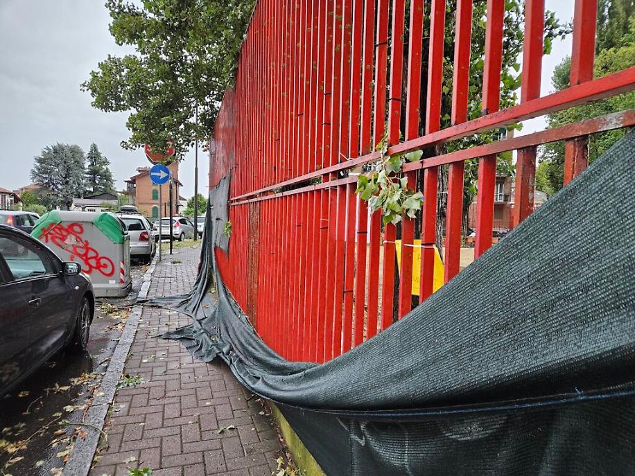 nubifragio del agosto ad Asti