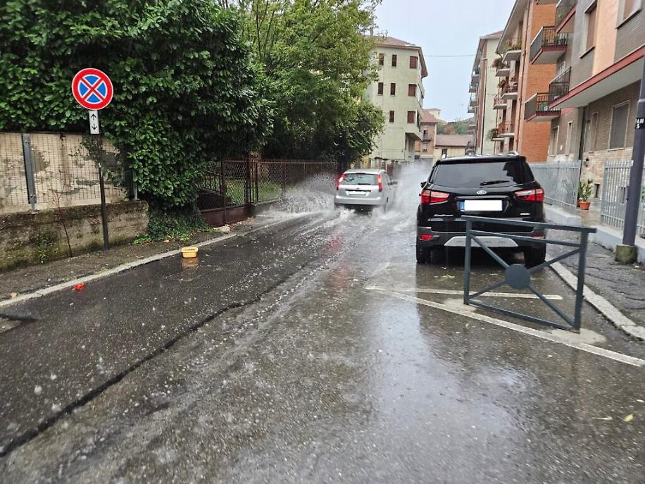 nubifragio del agosto ad Asti