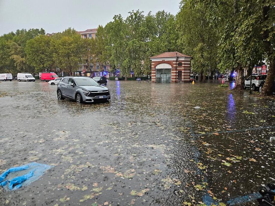 nubifragio del agosto ad Asti
