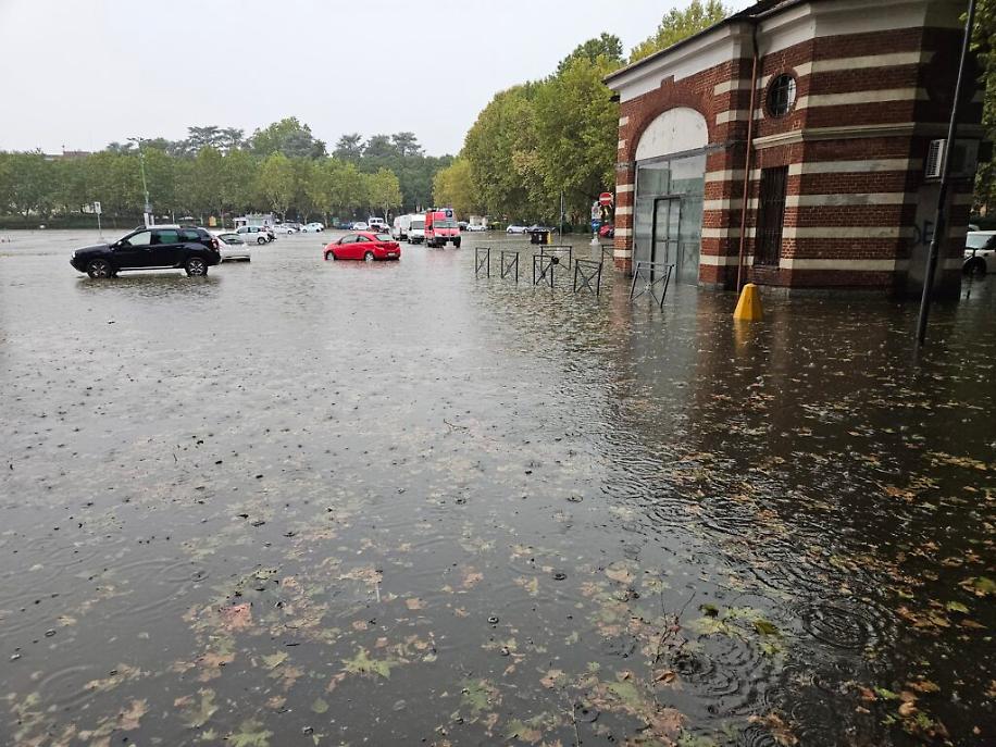 nubifragio del agosto ad Asti