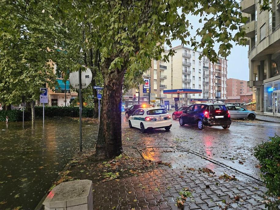 nubifragio del agosto ad Asti