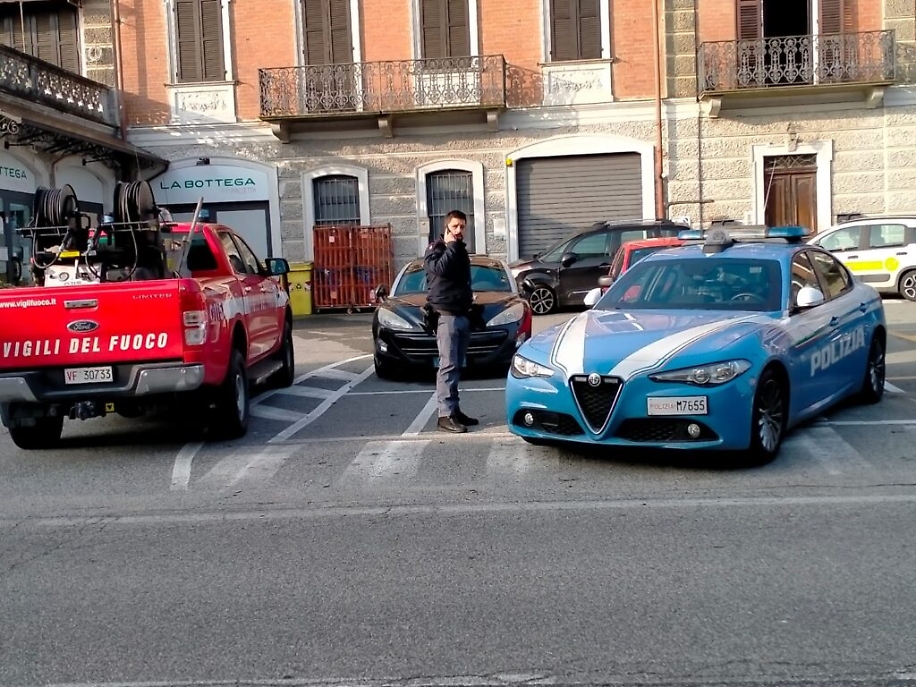 Esplosione Postamat Serravalle