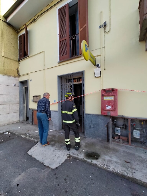 Esplosione Postamat Serravalle
