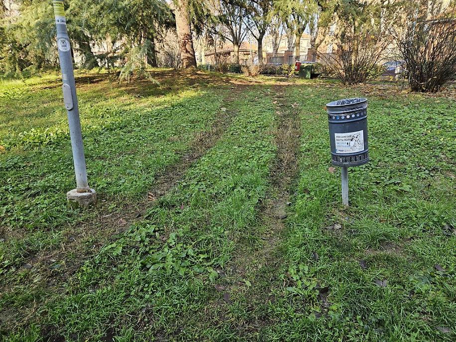 Misteriose tracce nel prato del Biberach di Asti