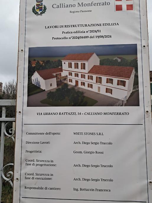 molino calliano albergo rendering