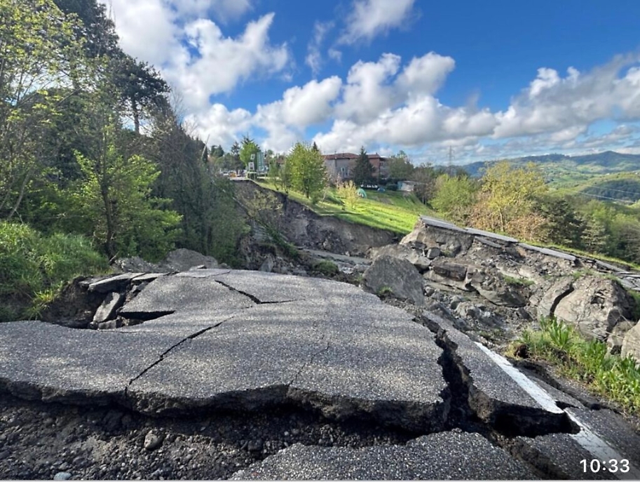 Maltempo i danni sulle strade provinciali