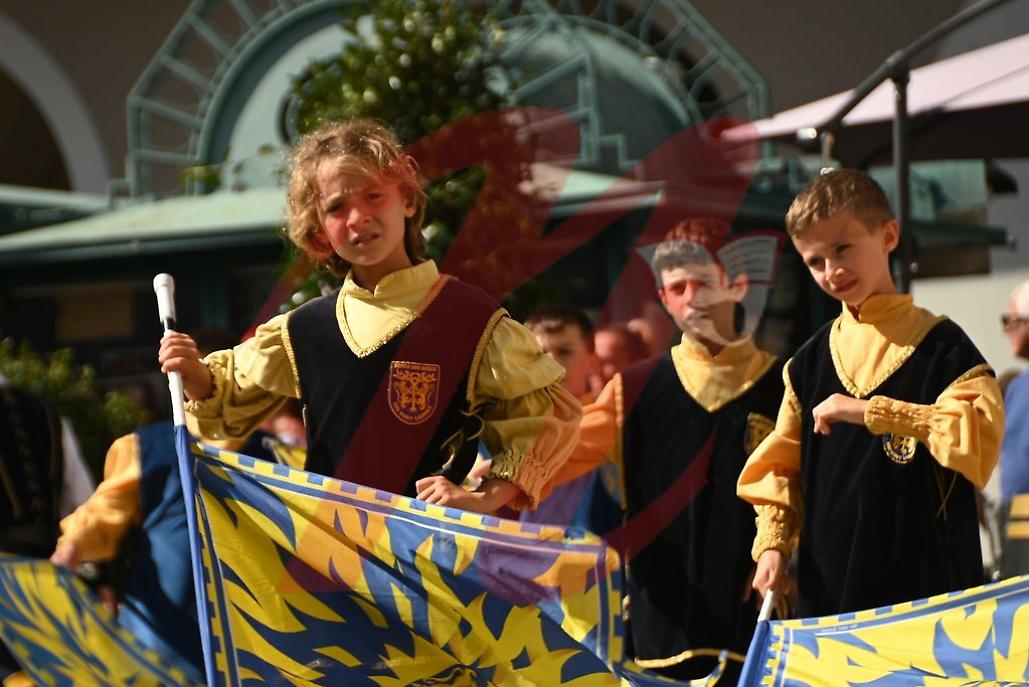 Corteo storico dei bambini palio di asti risultato