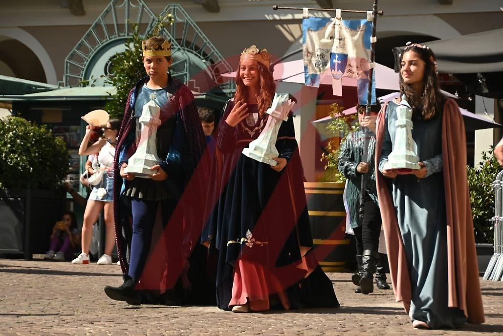 Corteo storico dei bambini palio di asti risultato