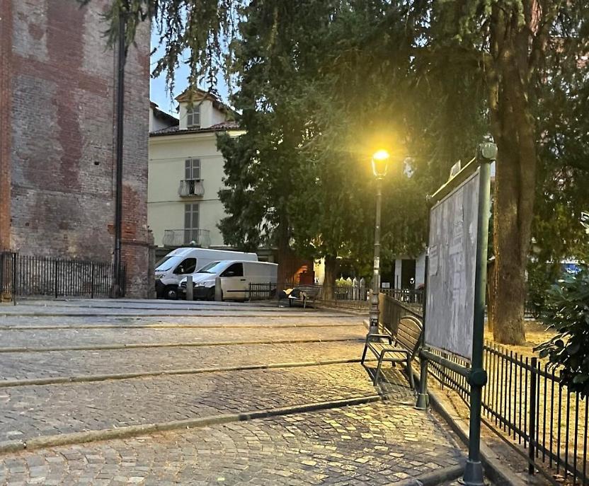piazzetta San Paolo Asti degrado