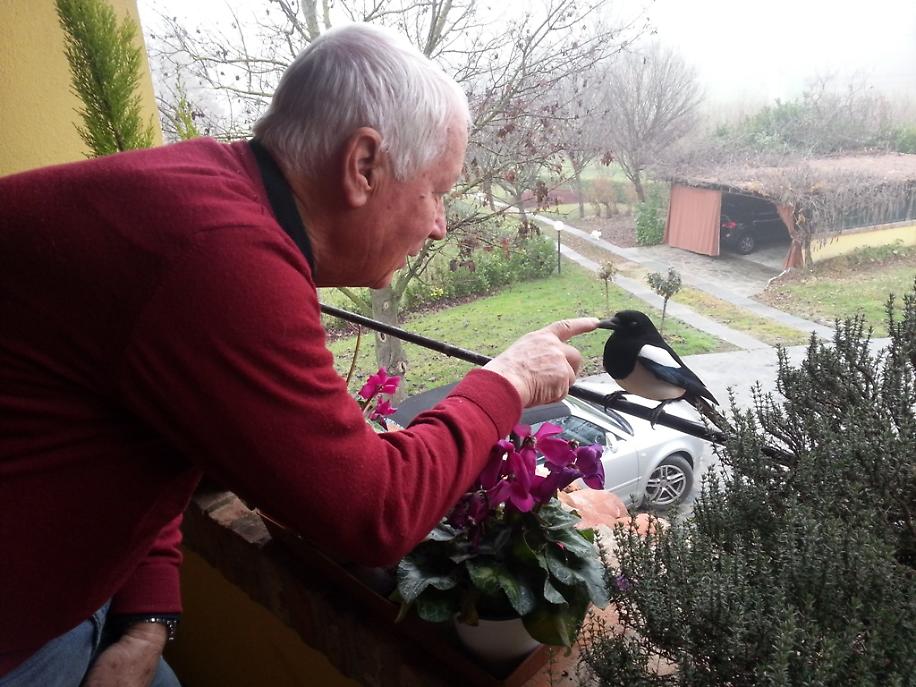 FRANCO FRANCESCATO con gazza