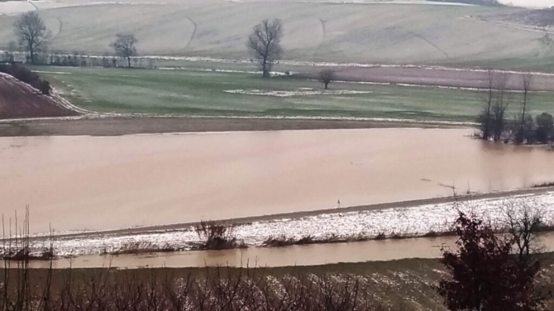 Valle Grana allagata ()