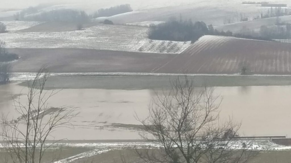 Valle Grana allagata ()