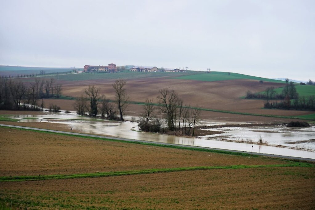 Valle Grana allagata ()