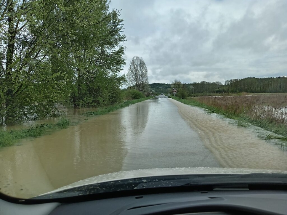 Valle Grana allagata ()