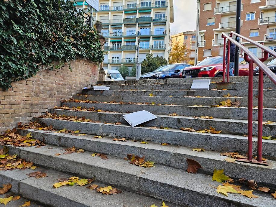 Degrado senza fine da piazza Vittorio Veneto alle Antiche Mura