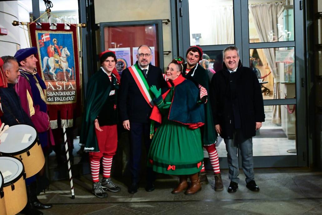 Inaugurazione Magico Paese di Natale e accensione delle luminarie ad Asti