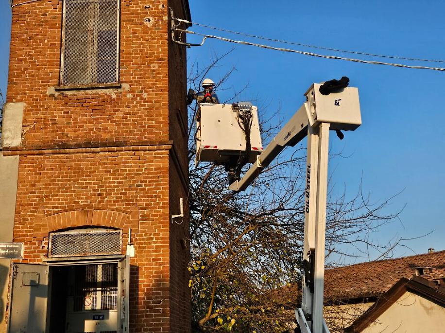 Intervento Enel a Castiglione