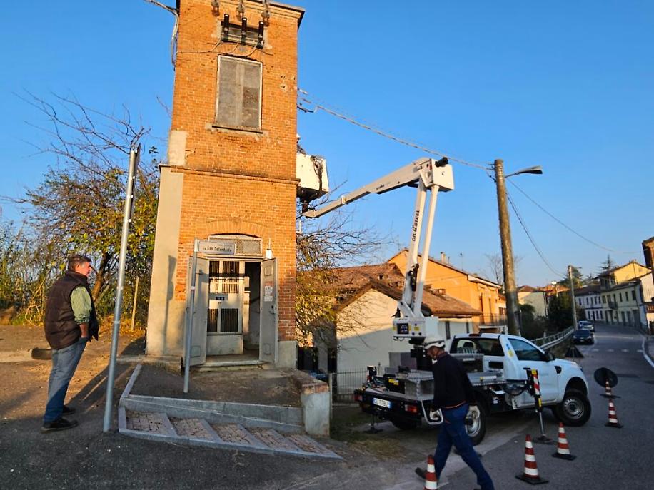 Intervento Enel a Castiglione