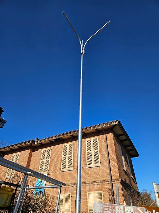 installazione palo a Viatosto