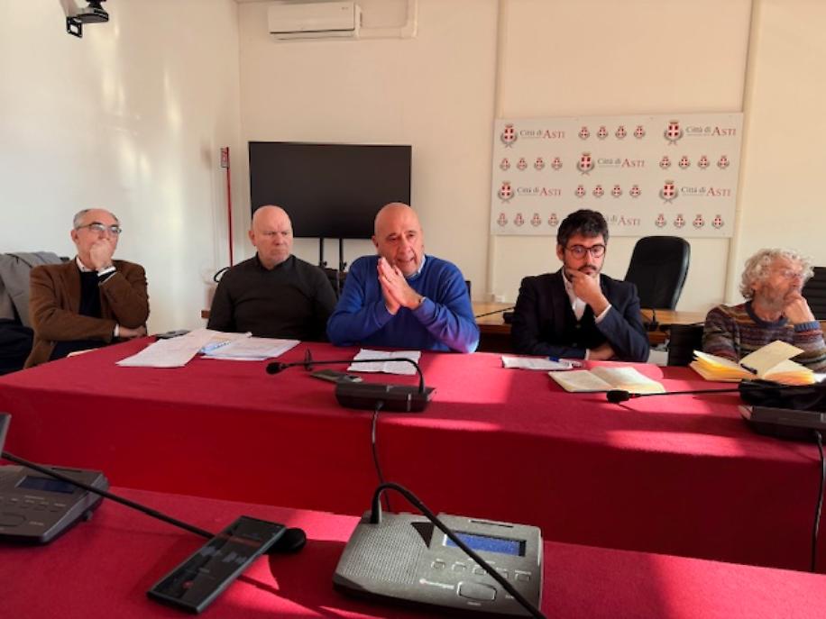 Conferenza stampa minoranza consiliare di Asti