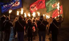 Konecta, fiaccolata per difendere 400 posti di lavoro