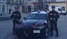 Pattuglia di carabinieri a Nizza Monferrato