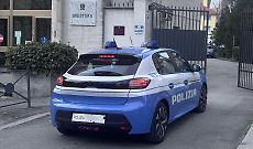 Volante in entrata alla Questura di Asti