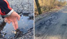 Strada Valmanera a groviera,  il "safari" tra le buche &egrave; servito