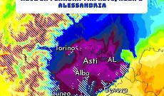 Tra stanotte e marted&igrave; mattina possibile nevicate sull'Astigiano