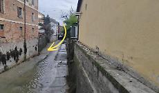 Il punto in cui &egrave; stato ritrovato il corpo di Zoe