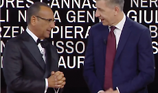 zoe trinchero sul palco di Sanremo