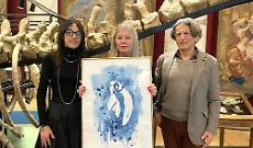 &ldquo;Echi di un mondo perduto&rdquo;: acquerelli tra i fossili a firma di Floriana Porta