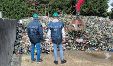 Controlli al cantiere dell'Ecocentro: tutto regolare