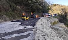 SP 104 Moransengo-Tonengo riaperta dopo la frana