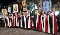 Il giuramento dei rettori del Palio a maggio 2025
