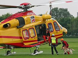 Bimbo investito a Nizza Monferrato, trasportato in elisoccorso a Torino