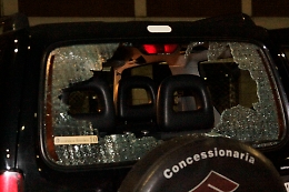 Raid vandalico in piazza Catena: scarcerato il richiedente asilo