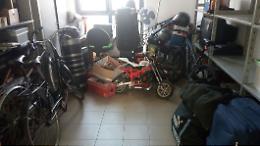 Un bazar di merce rubata: la scoperta dei carabinieri