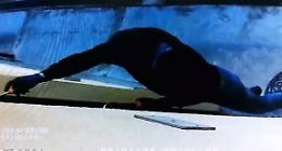 Ladro filmato mentre tenta un furto e il video va in rete