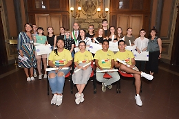 Intercultura, studenti ricevuti in Municipio