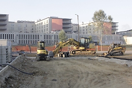 Si lavora alla nuova pista per l'elisoccorso